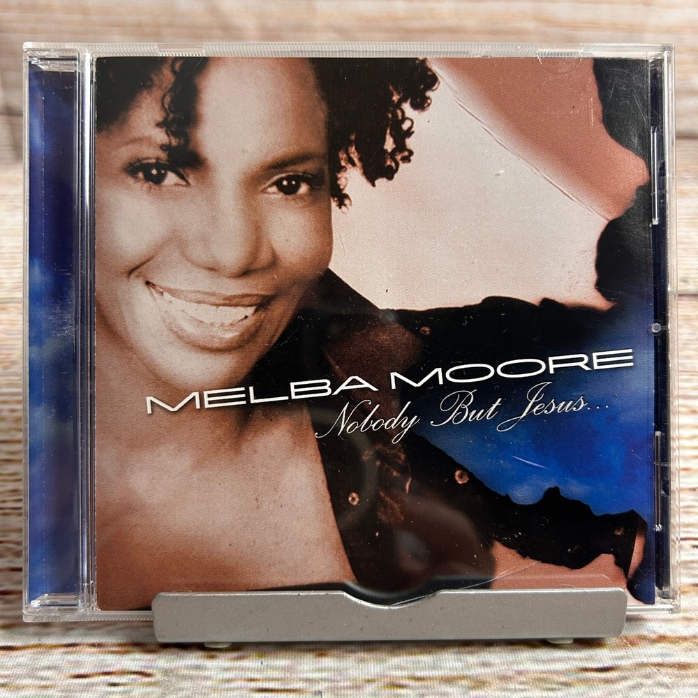 Melba Moore Nobody‎ But Jesus CD 2004 Gospel Soul 085365459922 54599-2